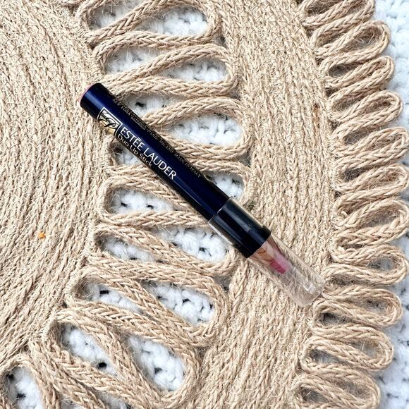 Estee Lauder Duo Lip Stick Crayon Rouge Mini 05 Rose New Discontinued Rare - Picture 1 of 6